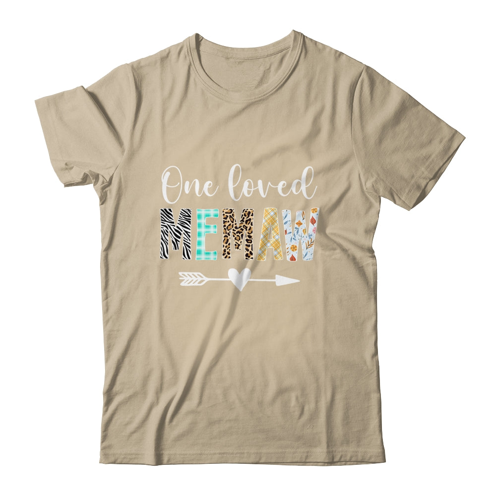 Memaw Women Cute Design One Loved Memaw Mother's Day Shirt & Tank Top | teecentury