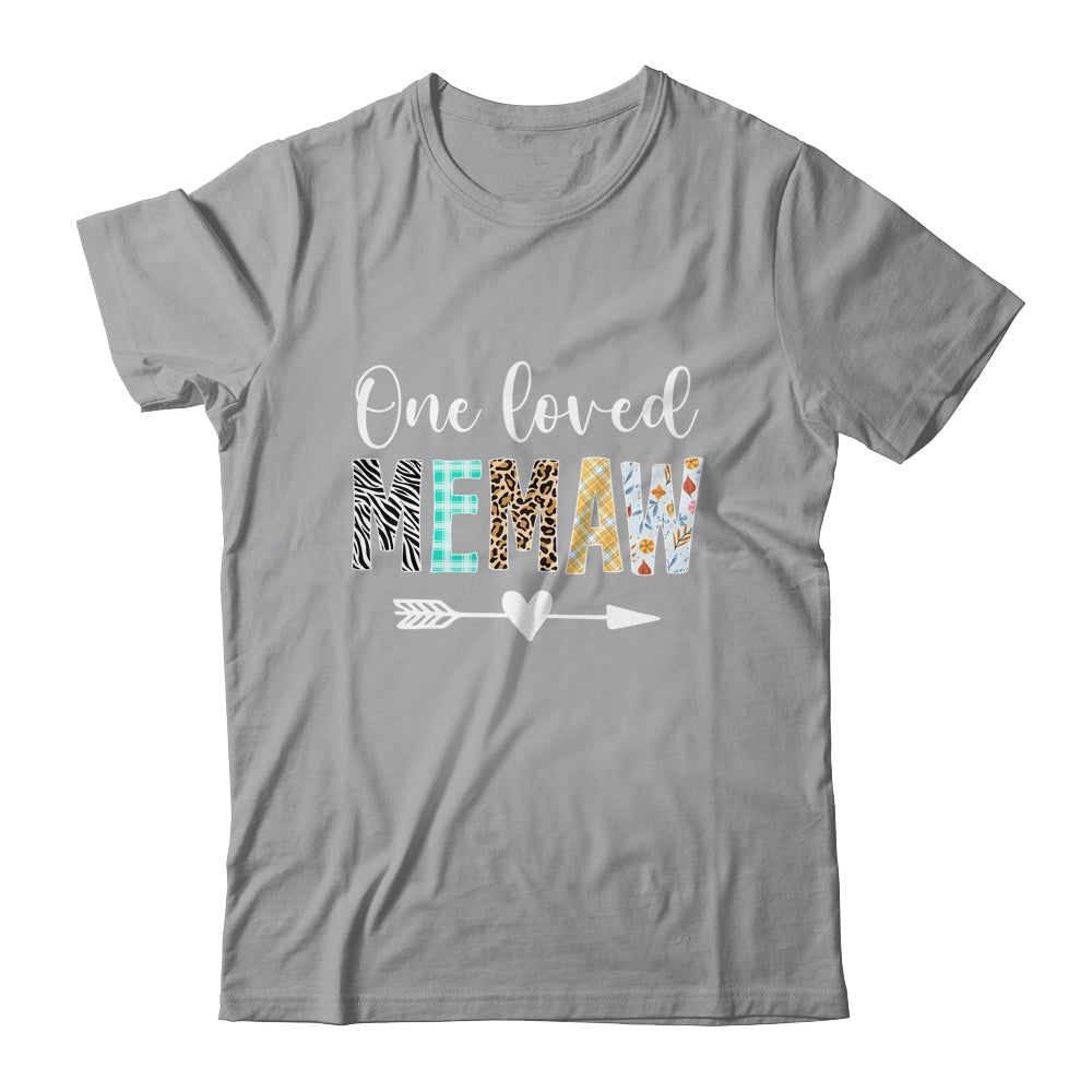 Memaw Women Cute Design One Loved Memaw Mother's Day Shirt & Tank Top | teecentury