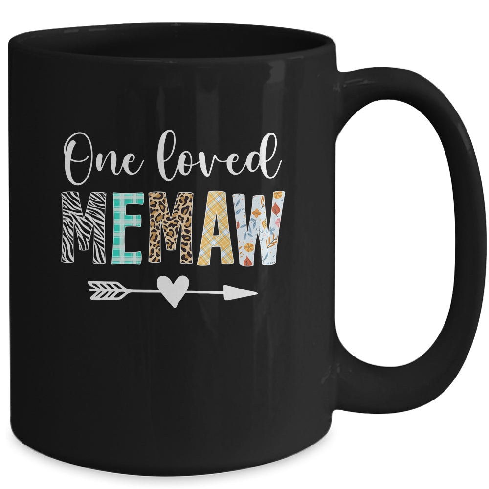Memaw Women Cute Design One Loved Memaw Mother's Day Mug | teecentury