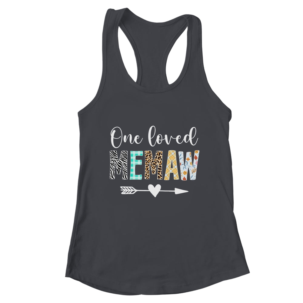 Memaw Women Cute Design One Loved Memaw Mother's Day Shirt & Tank Top | teecentury