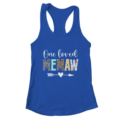 Memaw Women Cute Design One Loved Memaw Mother's Day Shirt & Tank Top | teecentury