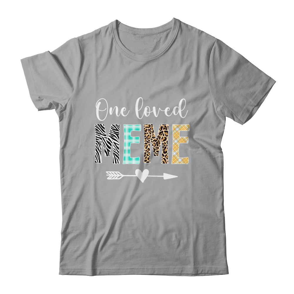 Meme Women Cute Design One Loved Meme Mother's Day Shirt & Tank Top | teecentury