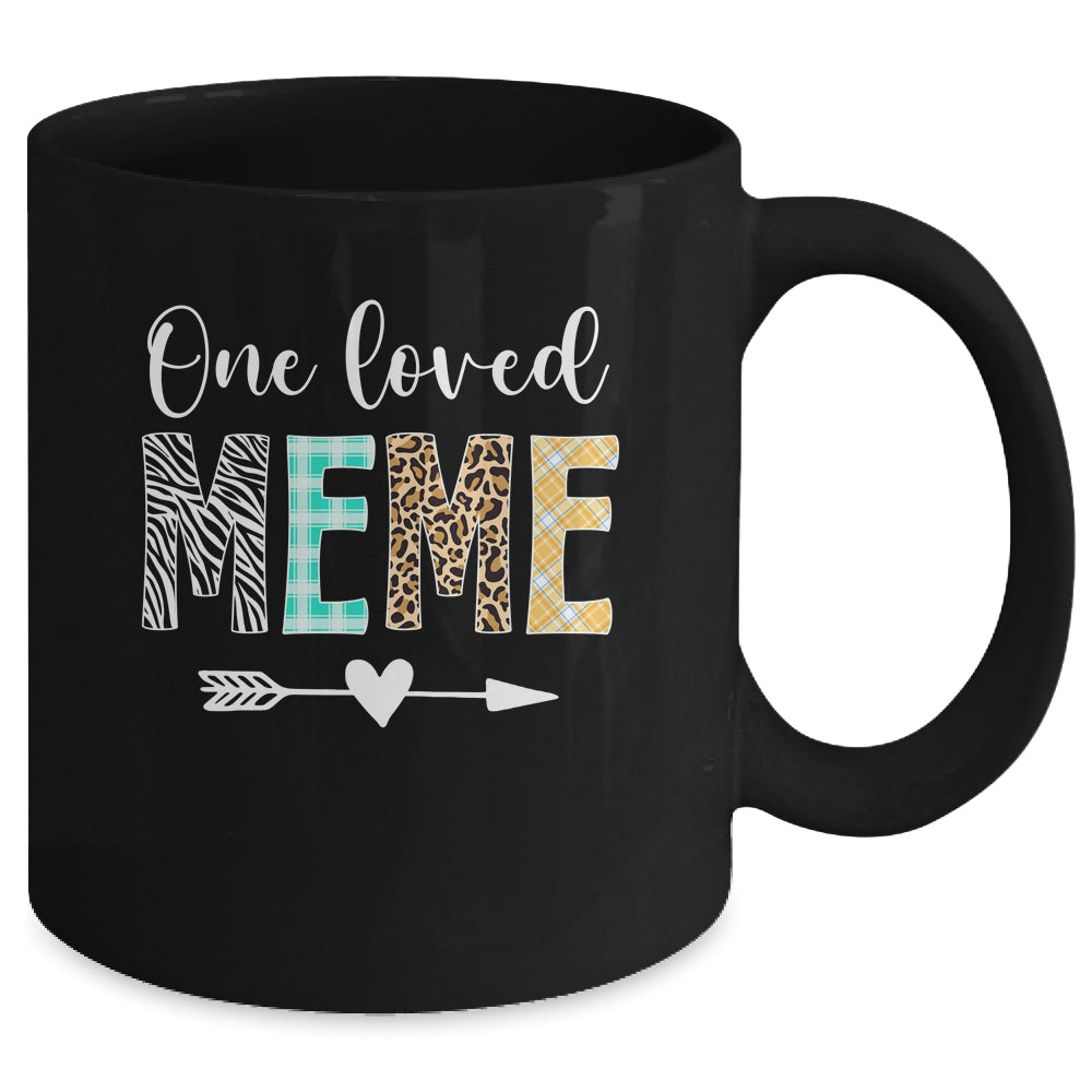 Meme Women Cute Design One Loved Meme Mother's Day Mug | teecentury