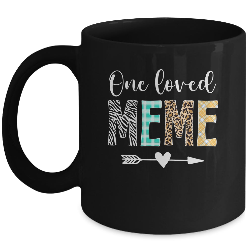 Meme Women Cute Design One Loved Meme Mother's Day Mug | teecentury