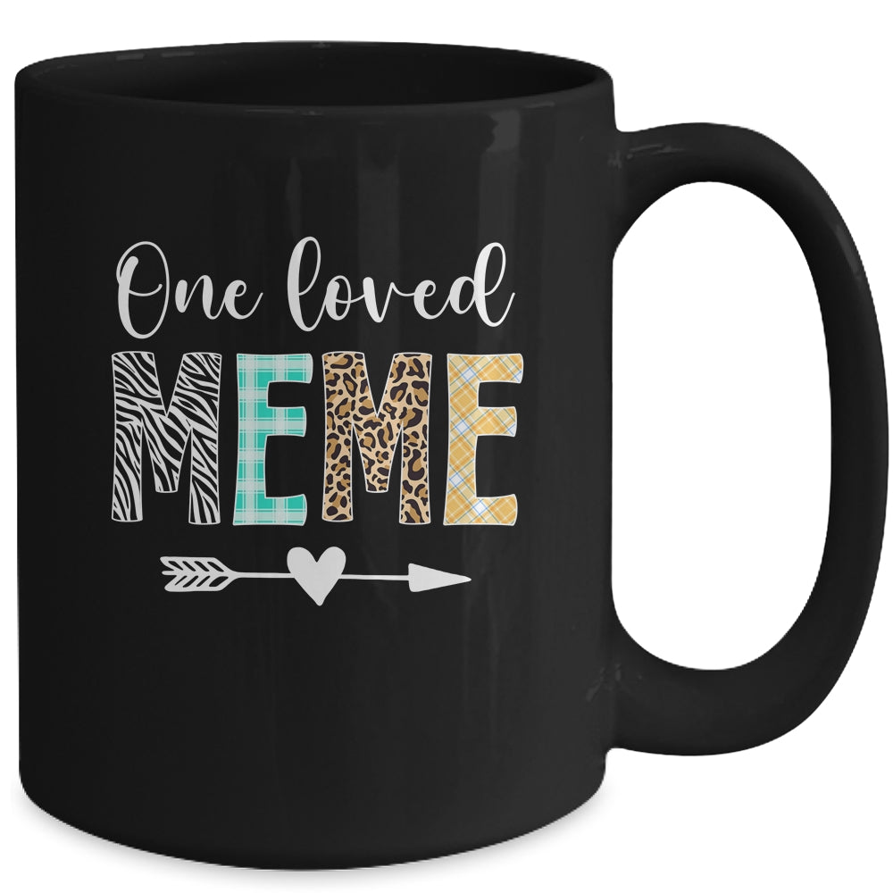 Meme Women Cute Design One Loved Meme Mother's Day Mug | teecentury
