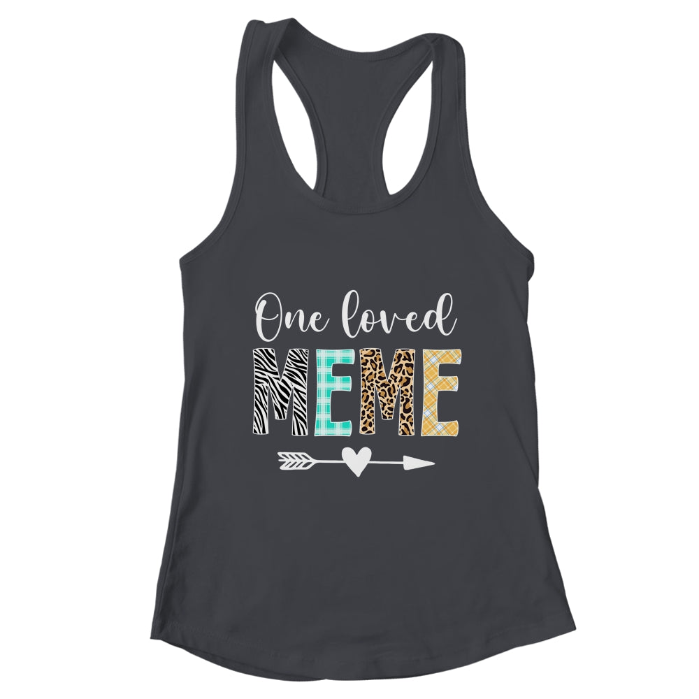 Meme Women Cute Design One Loved Meme Mother's Day Shirt & Tank Top | teecentury