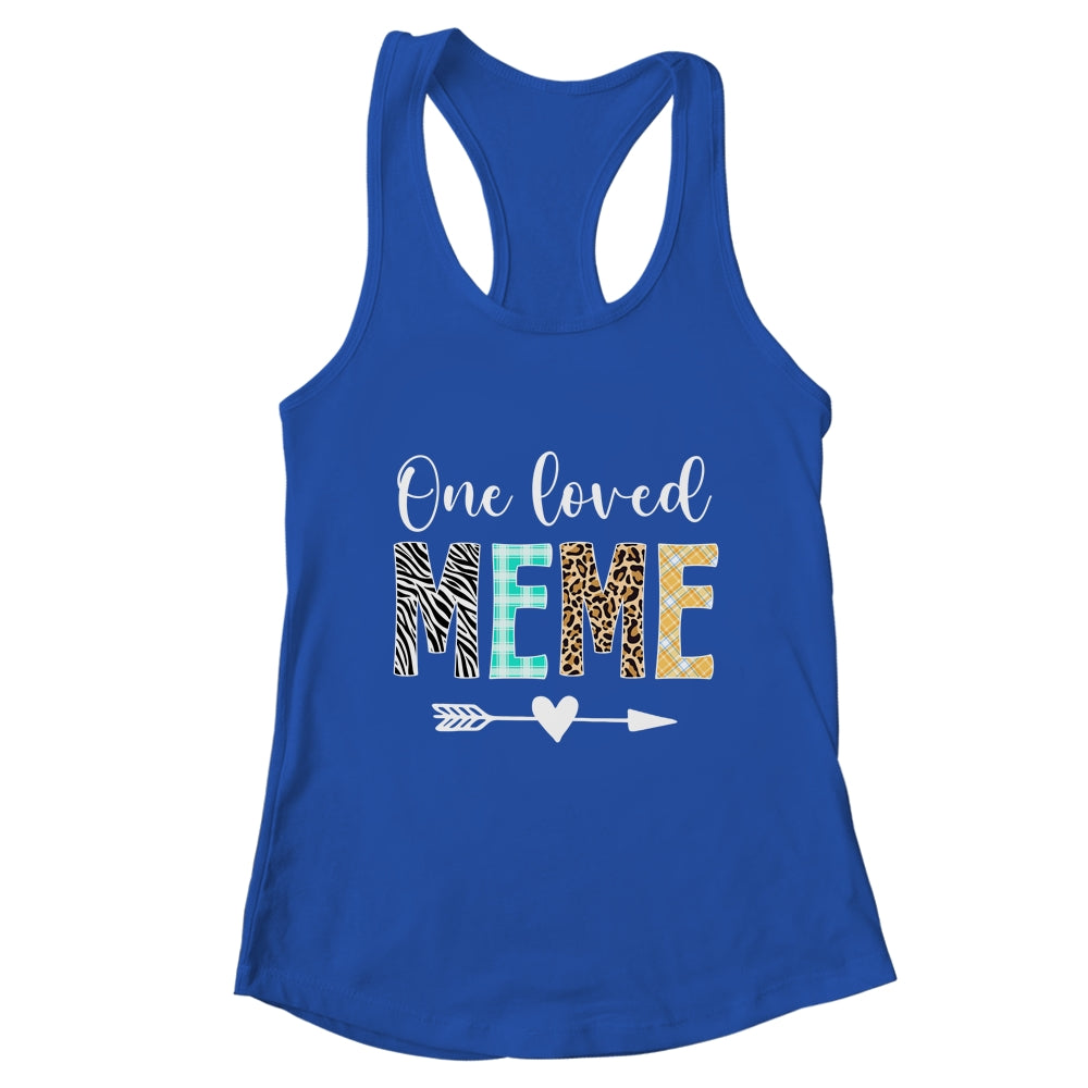Meme Women Cute Design One Loved Meme Mother's Day Shirt & Tank Top | teecentury