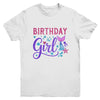 Mermaid Birthday Girl Mermaid Birthday Kids Youth Shirt | teecentury