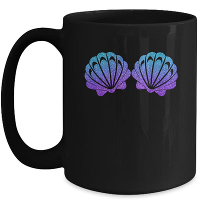 Mermaid Sea Shell Bra Costume Halloween For Women Girls Mug | teecentury