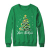 Merry Bookmas Christmas Tree Books Pine Funny Reading Lover Shirt & Sweatshirt | teecentury