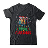 Merry Chickmas Ornament Lights Chicken Farmer Farm Christmas Shirt & Sweatshirt | teecentury