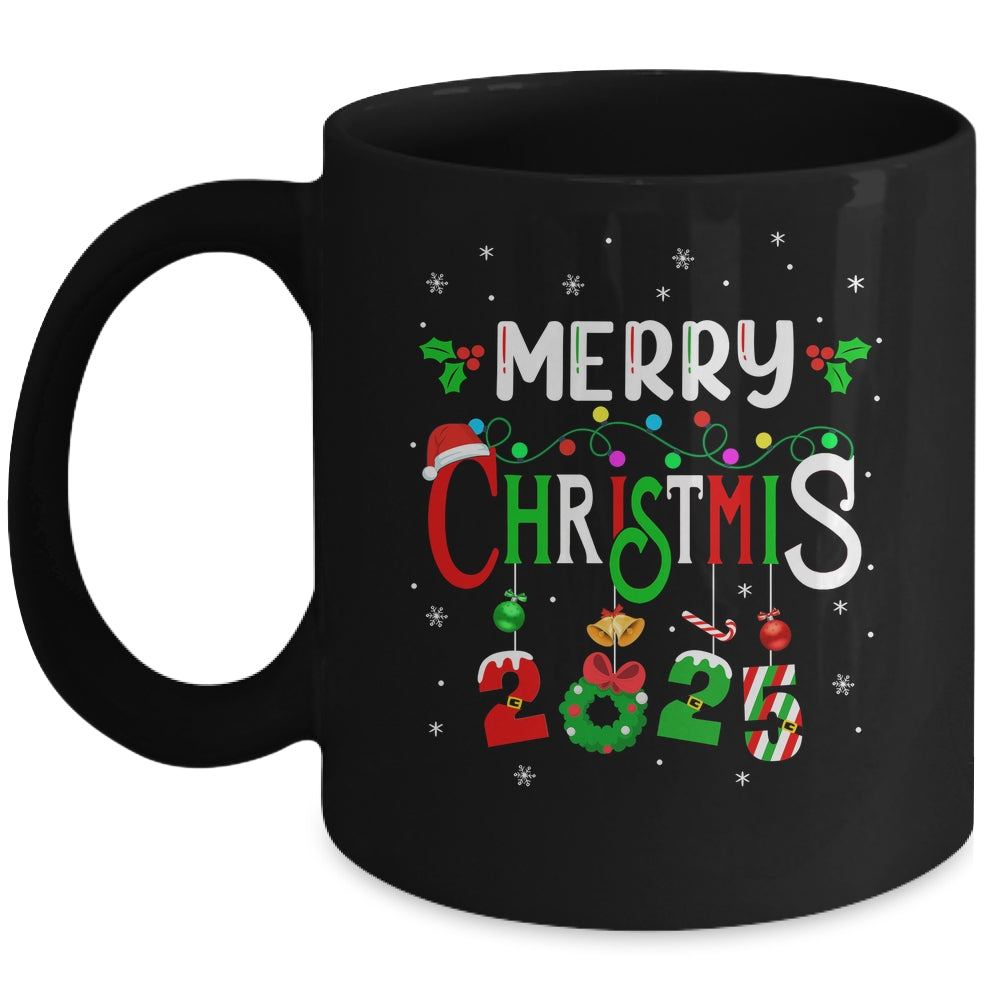 Merry Christmas 2025 Matching Family Santa Funny Mug | teecentury