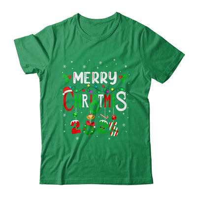 Merry Christmas 2025 Matching Family Santa Funny Shirt & Sweatshirt | teecentury
