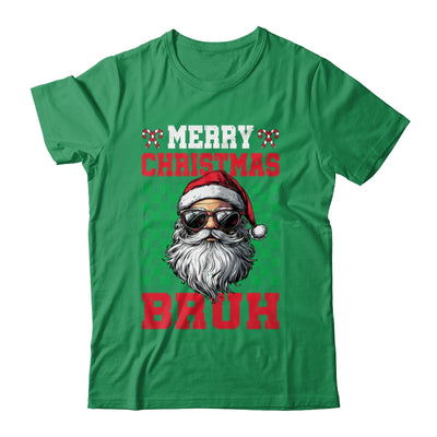 Merry Christmas Bruh Santa Claus Retro Bruh Family Teen Men Shirt & Sweatshirt | teecentury