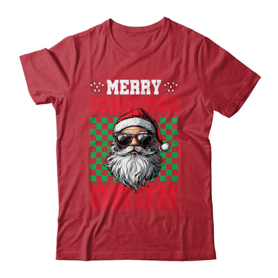 Merry Christmas Bruh Santa Claus Retro Bruh Family Teen Men Shirt & Sweatshirt | teecentury