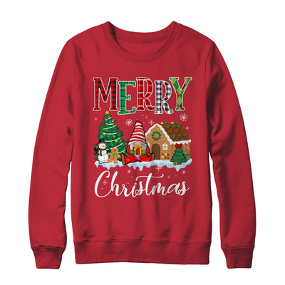 Merry Christmas Candy House Gnome Gingerbread Xmas Shirt & Sweatshirt | teecentury