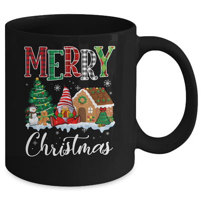 Merry Christmas Candy House Gnome Gingerbread Xmas Mug | teecentury