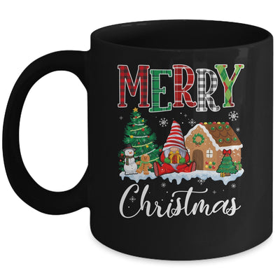 Merry Christmas Candy House Gnome Gingerbread Xmas Mug | teecentury