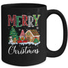 Merry Christmas Candy House Gnome Gingerbread Xmas Mug | teecentury