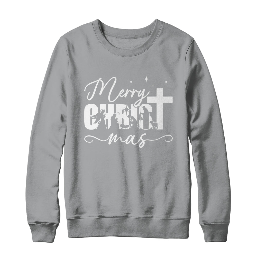 Merry Christmas Christian Christmas Jesus Family Costume Shirt & Sweatshirt | teecentury