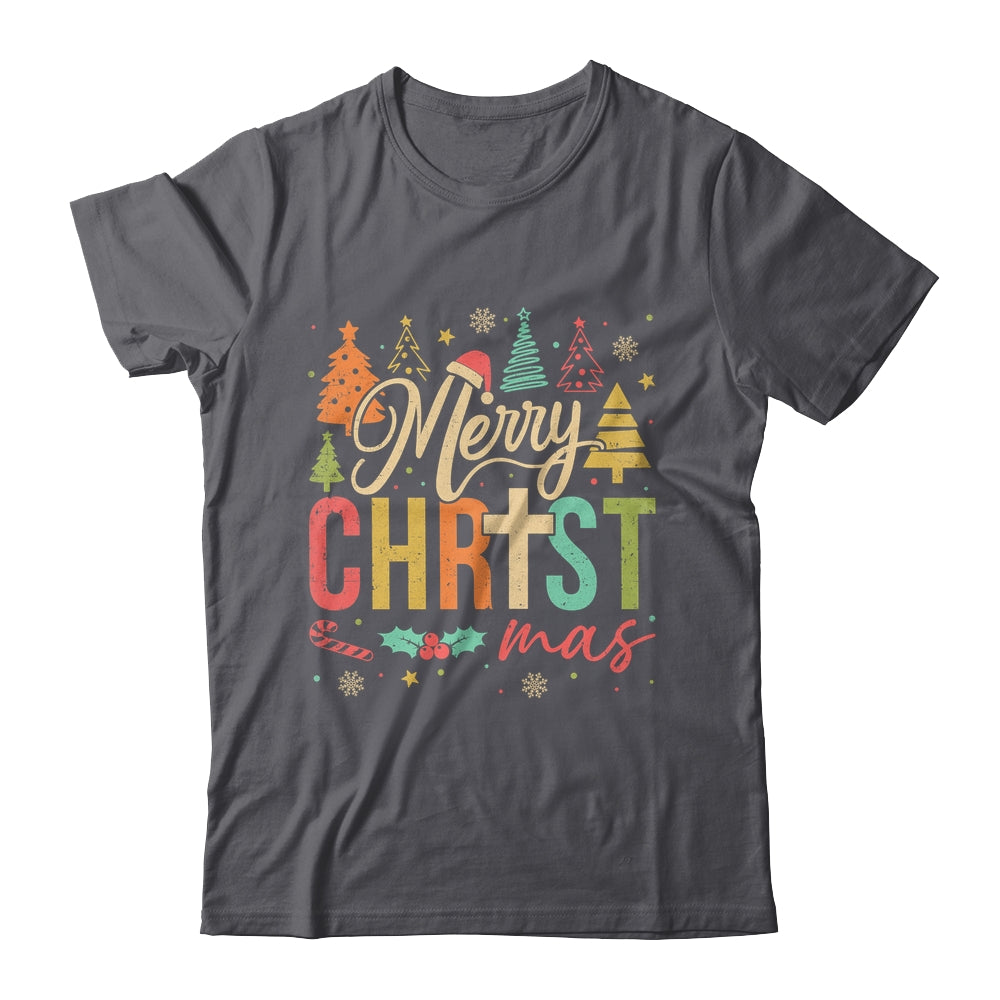 Merry Christmas Christian Jesus Christmas Xmas Men Women Shirt & Sweatshirt | teecentury