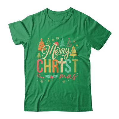 Merry Christmas Christian Jesus Christmas Xmas Men Women Shirt & Sweatshirt | teecentury