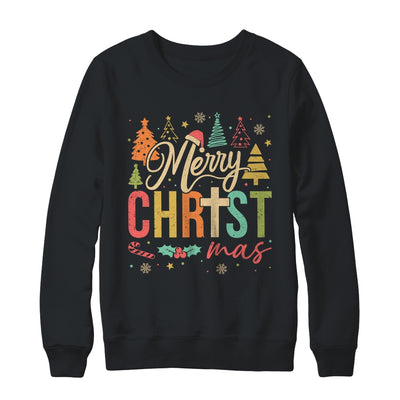 Merry Christmas Christian Jesus Christmas Xmas Men Women Shirt & Sweatshirt | teecentury