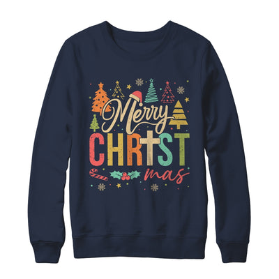 Merry Christmas Christian Jesus Christmas Xmas Men Women Shirt & Sweatshirt | teecentury