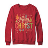 Merry Christmas Christian Jesus Christmas Xmas Men Women Shirt & Sweatshirt | teecentury