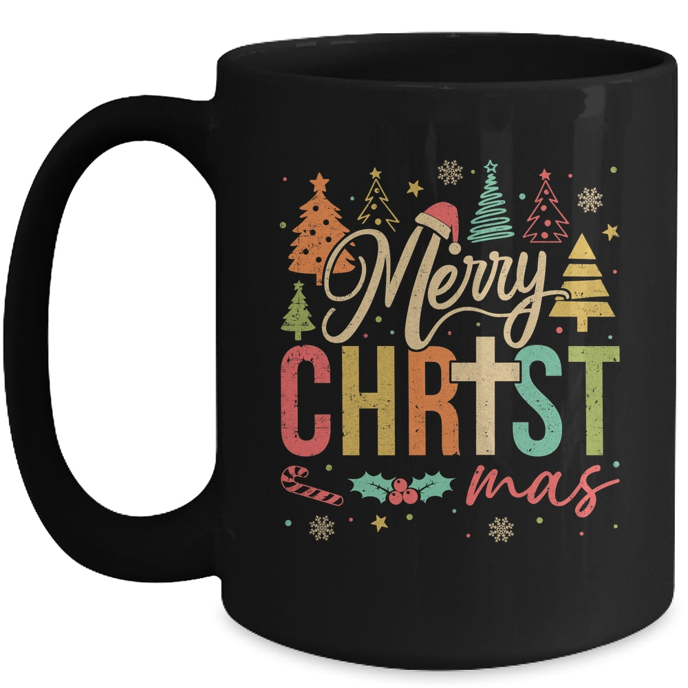 Merry Christmas Christian Jesus Christmas Xmas Men Women Mug | teecentury