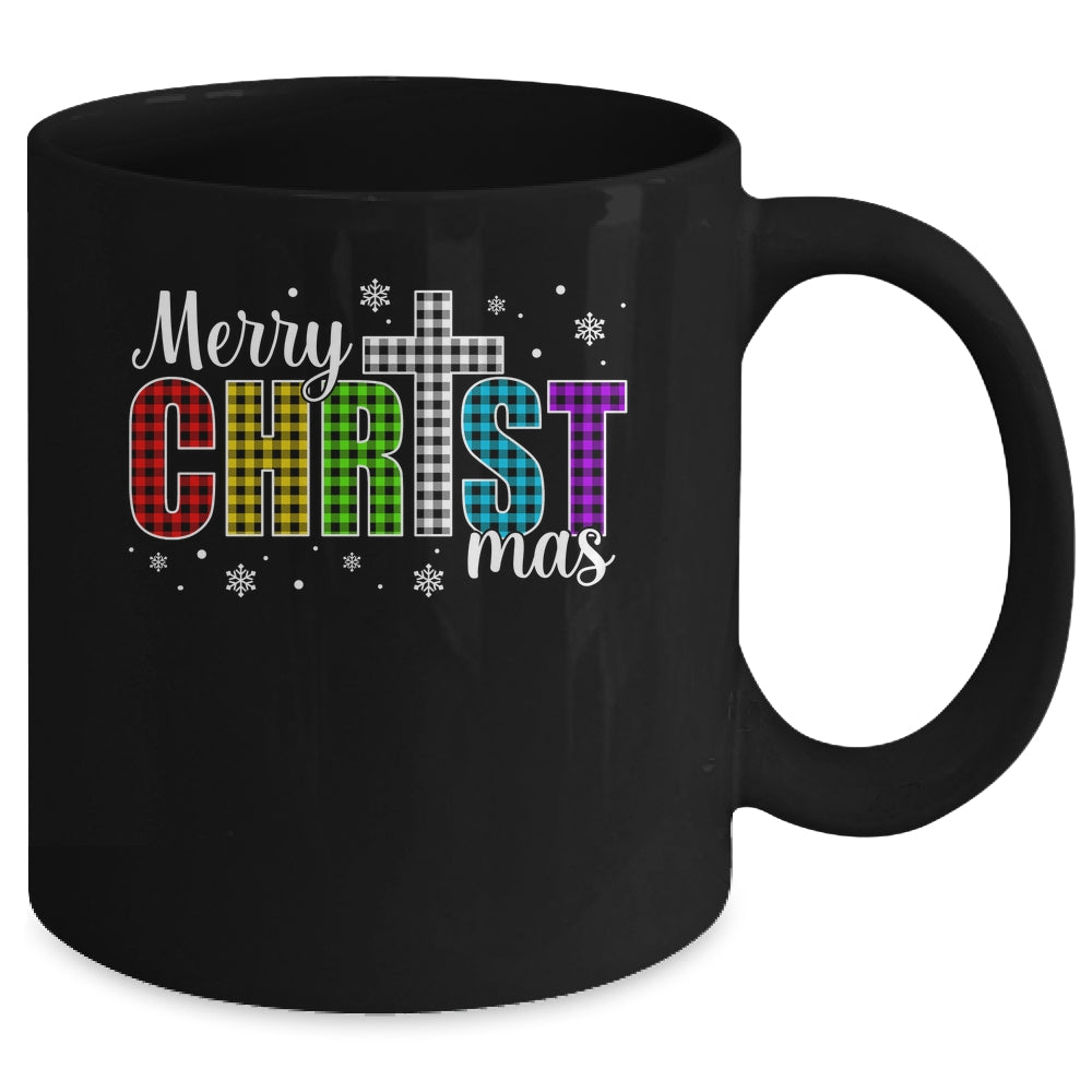 Merry Christmas Christian Xmas Jesus Holiday Family Faith Mug | teecentury