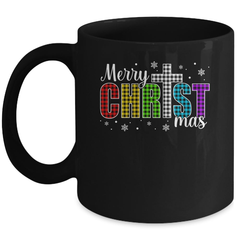 Merry Christmas Christian Xmas Jesus Holiday Family Faith Mug | teecentury