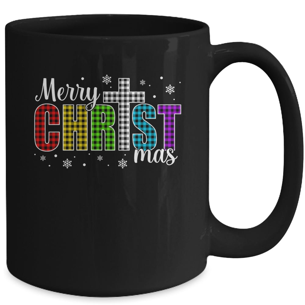 Merry Christmas Christian Xmas Jesus Holiday Family Faith Mug | teecentury