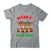Merry Christmas Funny Christmas Reindeer Men Women Kids Xmas Shirt & Sweatshirt | teecentury