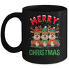 Merry Christmas Funny Christmas Reindeer Men Women Kids Xmas Mug | teecentury