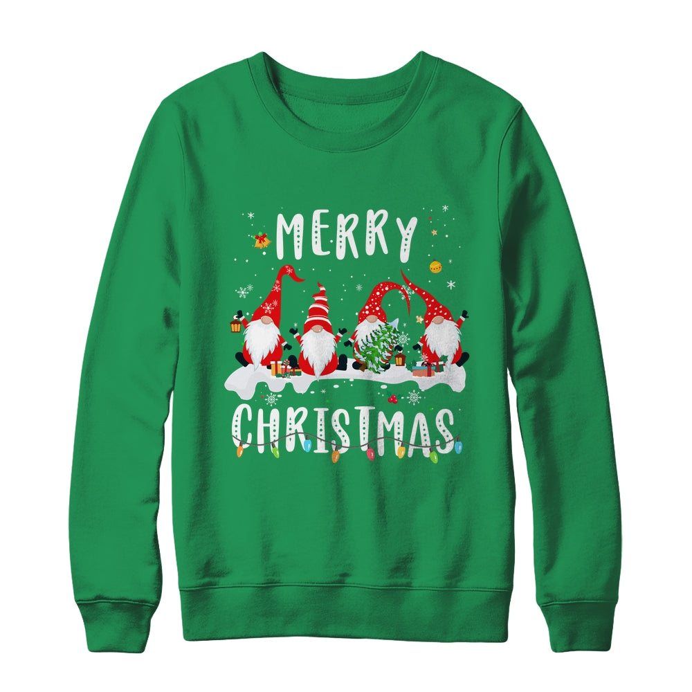 Merry Christmas Gnome Funny Family Xmas Shirt & Sweatshirt | teecentury
