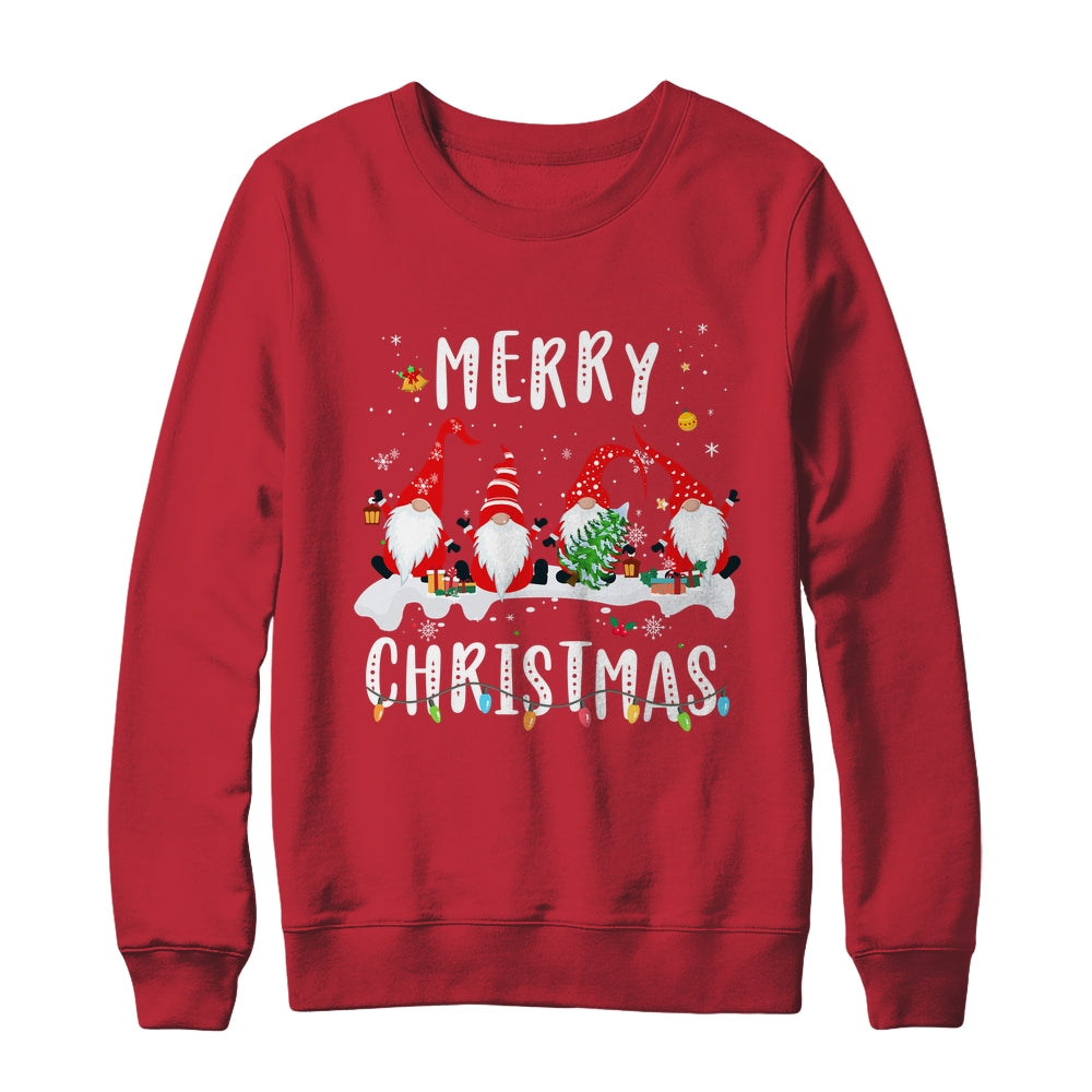 Merry Christmas Gnome Funny Family Xmas Shirt & Sweatshirt | teecentury