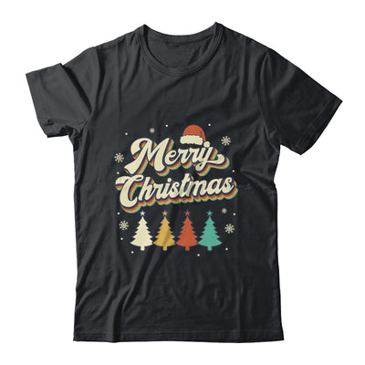 Merry Christmas Groovy Retro Christmas Tree For Men Women Shirt & Sweatshirt | teecentury