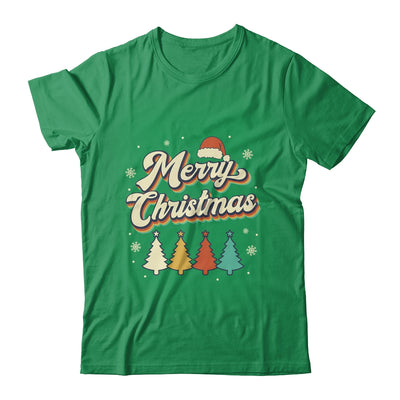 Merry Christmas Groovy Retro Christmas Tree For Men Women Shirt & Sweatshirt | teecentury