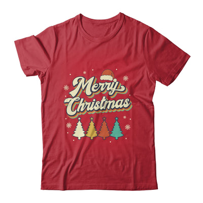 Merry Christmas Groovy Retro Christmas Tree For Men Women Shirt & Sweatshirt | teecentury