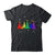 Merry Christmas LGBT Rainbow Flag Community Xmas Tree Gay Shirt & Sweatshirt | teecentury