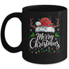 Merry Christmas Red Santa Hat Reindeer Xmas Family Men Women Mug | teecentury