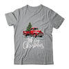 Merry Christmas Red Truck Family Matching Christmas Xmas Shirt & Sweatshirt | teecentury