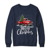 Merry Christmas Red Truck Family Matching Christmas Xmas Shirt & Sweatshirt | teecentury