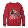 Merry Christmas Red Truck Family Matching Christmas Xmas Shirt & Sweatshirt | teecentury