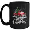 Merry Christmas Red Truck Family Matching Christmas Xmas Mug | teecentury