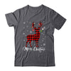 Merry Christmas Reindeer Red Plaid Family Matching Xmas Shirt & Sweatshirt | teecentury