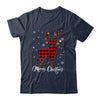 Merry Christmas Reindeer Red Plaid Family Matching Xmas Shirt & Sweatshirt | teecentury