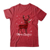 Merry Christmas Reindeer Red Plaid Family Matching Xmas Shirt & Sweatshirt | teecentury