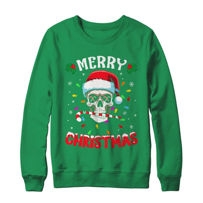 Merry Christmas Skull Skeleton Men Women Shirt & Sweatshirt | teecentury